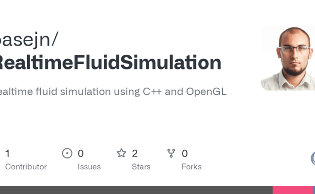 GitHub - Basejn/RealtimeFluidSimulation: Realtime Fluid Simulation Using C++ And OpenGL