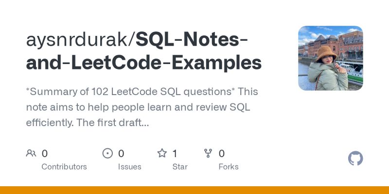 Sql Notes I Am Student I Need To Learn Sql Leetcode Questions And - Amazing Full HD Light Pictures | Free Download