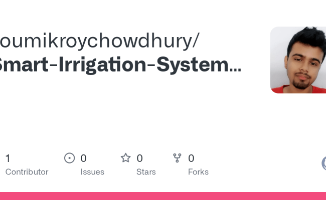 GitHub - Soumikroychowdhury/Smart-Irrigation-System-Design-Using-Arduino-1