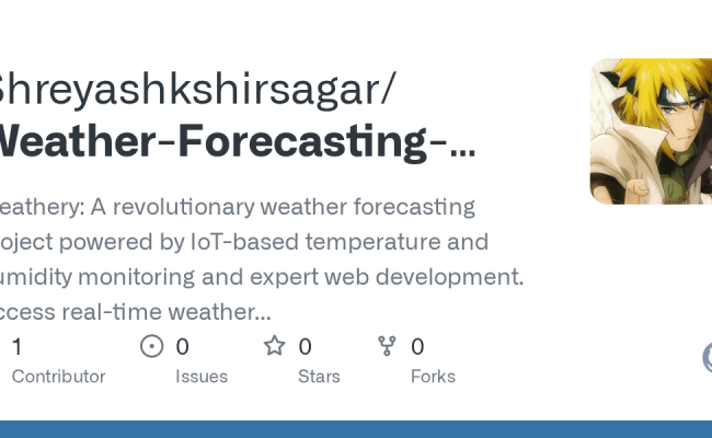 GitHub - Shreyashkshirsagar/Weather-Forecasting-Machine-Learning ...