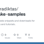 GitHub - AnggaPradiktas/snowflake-samples: Sample Files, Code Snippets ...