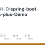 GitHub - Mr-Liu-H-D/spring-boot-mybatis-plus-Demo