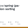 GitHub - Springhow/spring-jpa-pagination-sorting