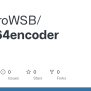 GitHub - MacTroWSB/base64encoder
