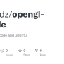 GitHub - Qingsdz/opengl-vscode: Opengl With Vscode And Ubuntu