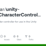 GitHub - Malbonar/unity-SimpleCharacterController: Simple Character ...
