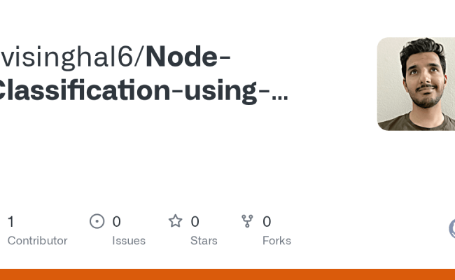 GitHub - Avisinghal6/Node-Classification-using-Graph-Convolutional ...