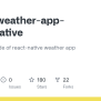 GitHub - Delfrrr/weather-app-react-native: The Source Code Of React ...
