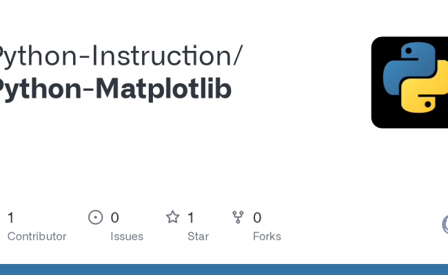 GitHub - Python-Instruction/Python-Matplotlib