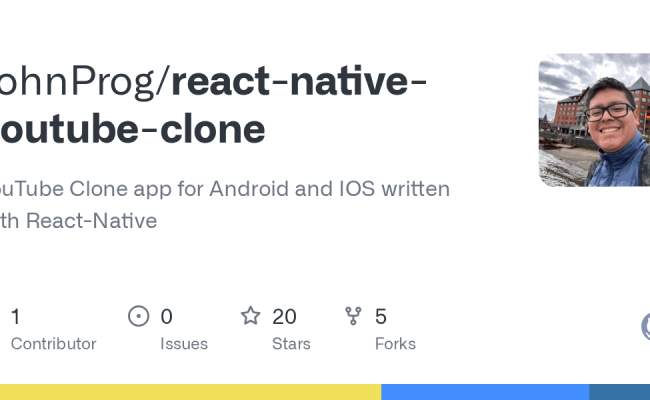 GitHub - JohnProg/react-native-youtube-clone: YouTube Clone App For ...