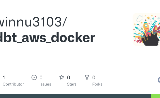 GitHub - Winnu3103/dbt_aws_docker