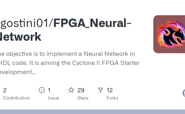 GitHub - Agostini01/FPGA_Neural-Network: The Objective Is To Implement ...