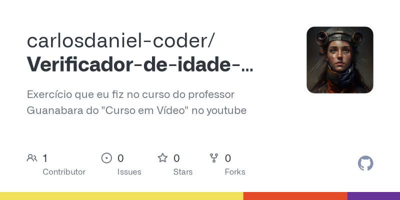 Github Rfernand3s Projeto Verificador De Idade Utilizando Javascript - Best Gradient Designs in Mobile