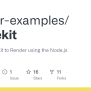 GitHub - Render-examples/sveltekit: Deploy SvelteKit To Render Using The Node.js Adapter