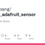 GitHub - Sogongbang/arduino_adafruit_sensor: Common Sensor Library