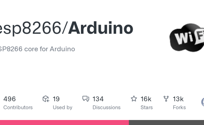 GitHub - Esp8266/Arduino: ESP8266 Core For Arduino