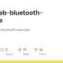 GitHub - Tigoe/web-bluetooth-example: A Minimal Web Bluetooth Example