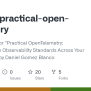 GitHub - Apress/practical-open-telemetry: Source Code For 