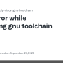Error While Installing Gnu Toolchain · Issue #28 · Pulp-platform/pulp ...