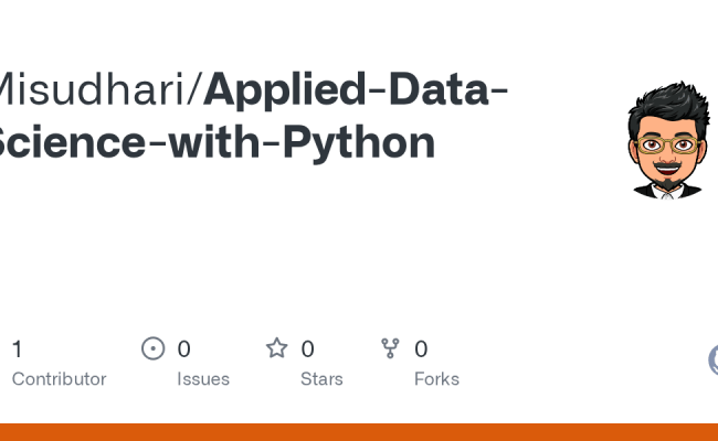 GitHub - Misudhari/Applied-Data-Science-with-Python