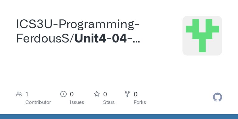 Unit4 02 Cpp Readme Md At Main Ics3u Programming Nathana Unit4 02 Cpp Github - Vintage Wallpapers - Professional Desktop Collection