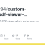 GitHub - Ankur2194/custom-html5-pdf-viewer-mobile-compatible: Custom ...