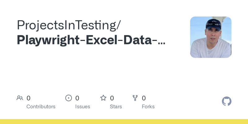 Test Automation Data Driven Testing Ddt With Playwright Typescript Using Excel Testshift - High Quality Dark Pattern - Full HD