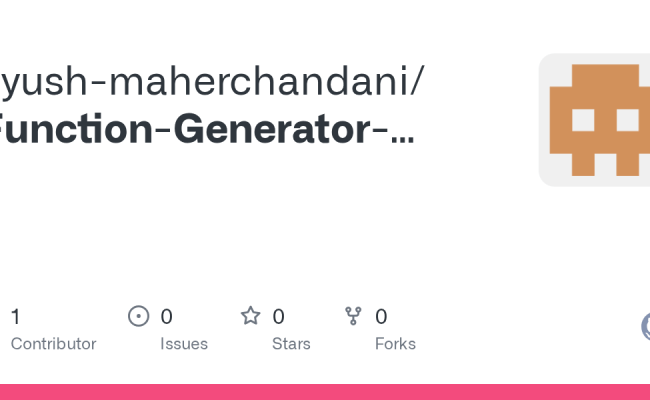 GitHub - Ayush-maherchandani/Function-Generator-Using-Arduino-Uno
