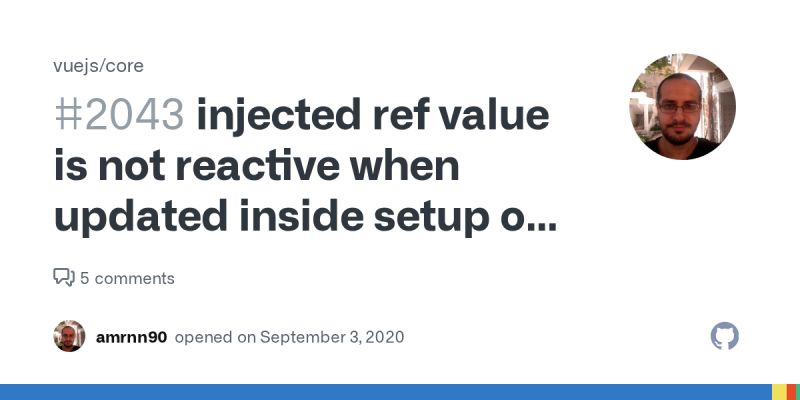 Reactive 1 2 3 Vs Ref Issue 801 Vuejs Docs Github - 4K Abstract Arts for Desktop