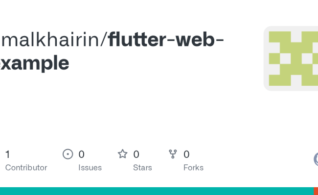 GitHub - Amalkhairin/flutter-web-example