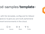 Github Gitpod Samples Template Ihp The Ihp With Nix Template