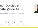 Github Gabriel Develops Ultimate Guide To Javascript Algorithms Demo
