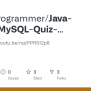 GitHub - CuradProgrammer/Java-Swing-MySQL-Quiz-Game: Video: Https ...