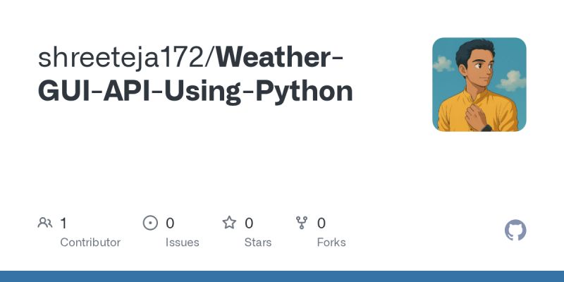 Github Shanmathik Weather Gui Weather Application Gui Using Python - Incredible Gradient Design - HD