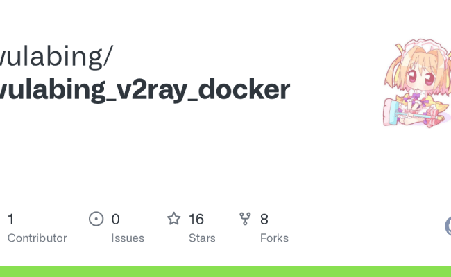 GitHub - Wulabing/wulabing_v2ray_docker
