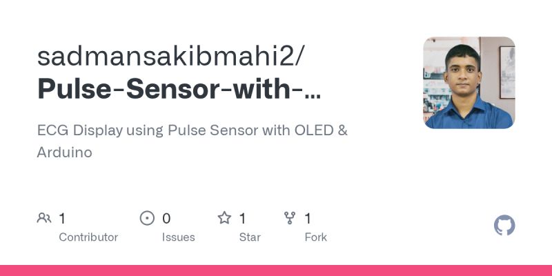Github Sadmansakibmahi2 Pulse Sensor With Oled And Arduino Ecg Display Using Pulse Sensor - Premium City Illustration Gallery - Desktop