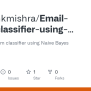 GitHub - Abhiyankmishra/Email-spam-classifier-using-naive-bayes ...