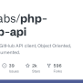 GitHub - KnpLabs/php-github-api: A Simple PHP GitHub API Client, Object ...