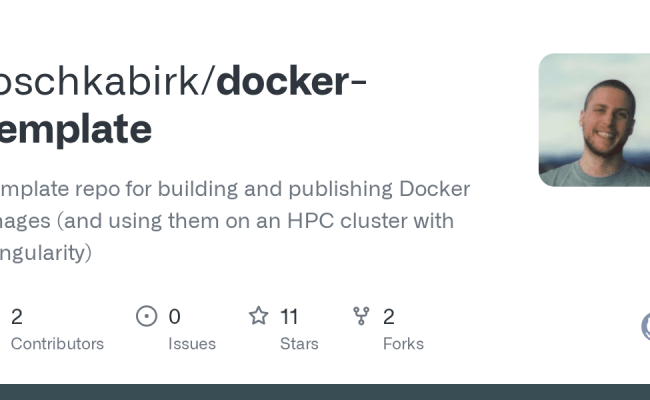 GitHub - Joschkabirk/docker-template: Template Repo For Building And ...