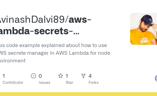 GitHub - AvinashDalvi89/aws-lambda-secrets-manager-example: This Code ...