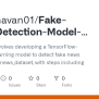 GitHub - SahilChavan01/Fake-News-Detection-Model-using-TensorFlow-in ...