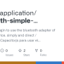 GitHub - Rubyrobapplication/bluetooth-simple-android-plugin: Capacitorjs Plugin To Use The ...