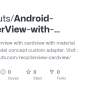 GitHub - Demonuts/Android-RecyclerView-with-Cardview: Make A ...