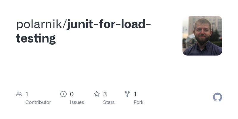 GitHub - polarnik/junit-for-load-testing