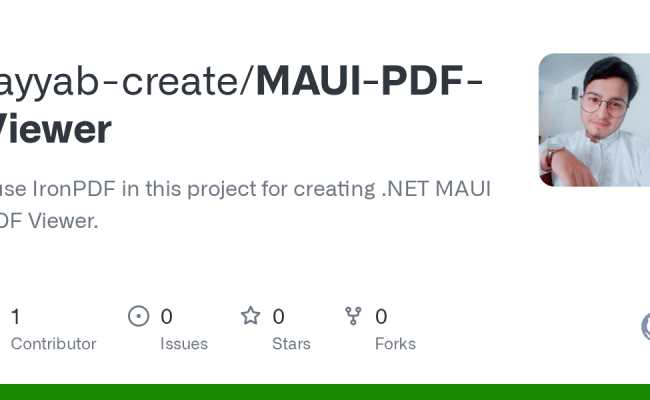 GitHub - Tayyab-create/MAUI-PDF-Viewer: I Use IronPDF In This Project ...
