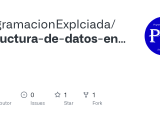 Github Programacionexplciada Estructura De Datos En Java