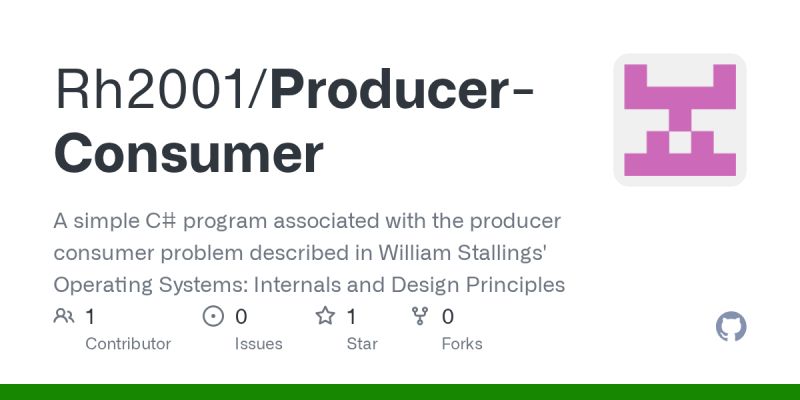 Github Gwolan Producer Consumer Problem Implementation Of Producer Consumer Problem Using C - Incredible Abstract Background - Desktop