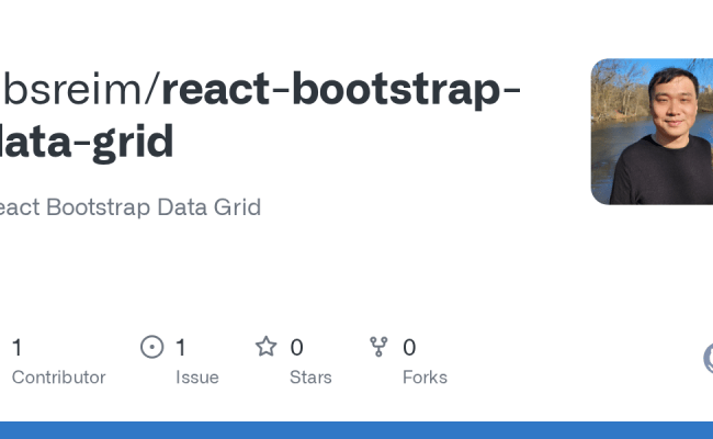 GitHub - Absreim/react-bootstrap-data-grid: React Bootstrap Data Grid