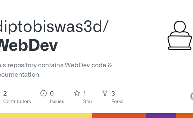 GitHub - Diptobiswas3d/WebDev: This Repository Contains WebDev Code ...