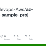 GitHub - Azure-devops-Aws/az-devops-sample-proj